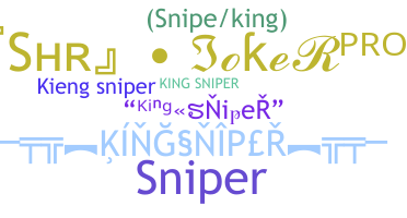 Bijnaam - Kingsniper