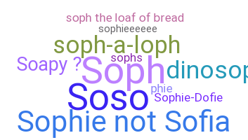Bijnaam - Sophie