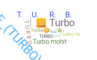 Bijnaam - Turbo