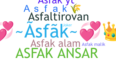 Bijnaam - Asfak