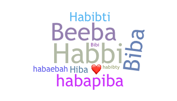 Bijnaam - Habiba