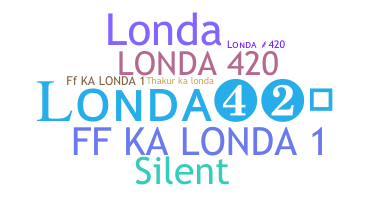 Bijnaam - LONDA420