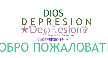 Bijnaam - Depresion