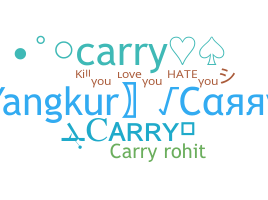 Bijnaam - Carry