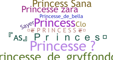 Bijnaam - Princesse