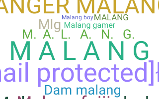 Bijnaam - Malang