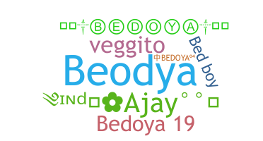 Bijnaam - Bedoya