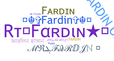 Bijnaam - Fardin