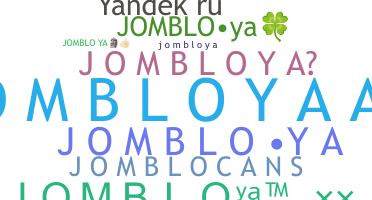 Bijnaam - Jombloya