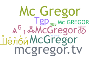 Bijnaam - Mcgregor