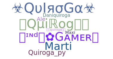 Bijnaam - Quiroga