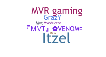 Bijnaam - MVT