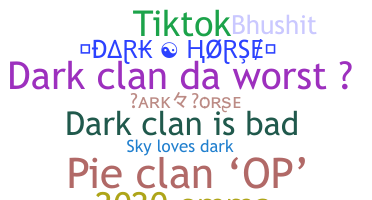Bijnaam - Darkhorse