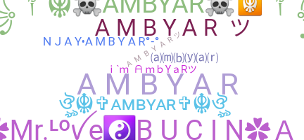 Bijnaam - Ambyar
