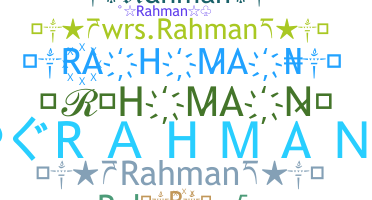 Bijnaam - Rahman