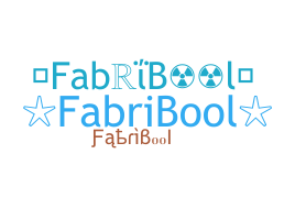 Bijnaam - FabriBool