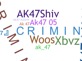 Bijnaam - Ak47criminal