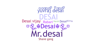 Bijnaam - Desai