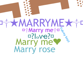 Bijnaam - Marryme