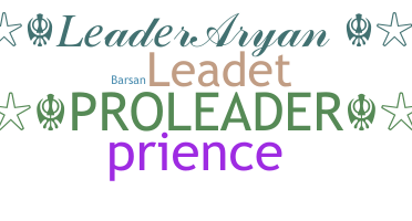Bijnaam - LeaderAryan