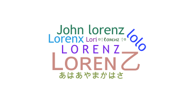 Bijnaam - Lorenz