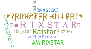 Bijnaam - Rixstar