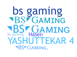 Bijnaam - Bsgaming