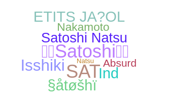 Bijnaam - Satoshi