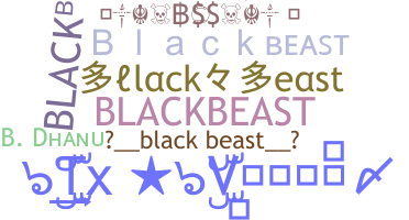 Bijnaam - Blackbeast