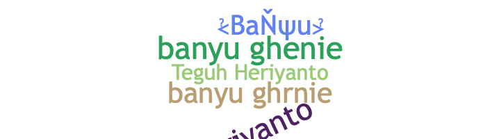 Bijnaam - Banyu