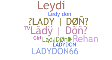 Bijnaam - LadyDon