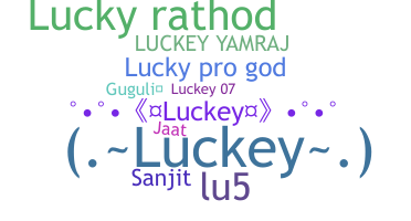 Bijnaam - Luckey