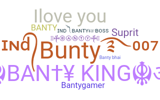 Bijnaam - Banty