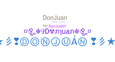 Bijnaam - Donjuan