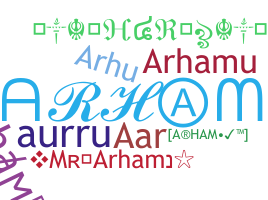 Bijnaam - Arham