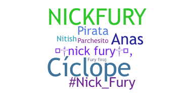 Bijnaam - NickFury