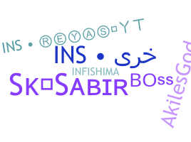 Bijnaam - Infishima