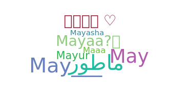 Bijnaam - Mayaa