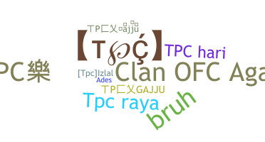 Bijnaam - TPC