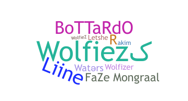 Bijnaam - Wolfiez