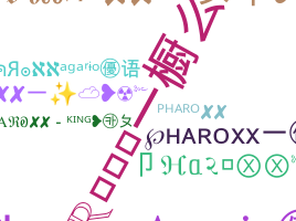 Bijnaam - Pharoxx