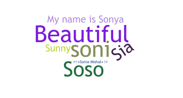 Bijnaam - Sonia