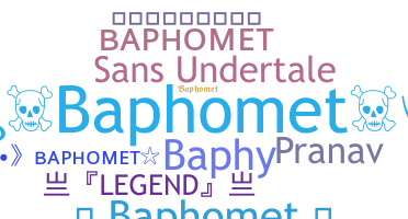 Bijnaam - Baphomet