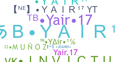 Bijnaam - yair17
