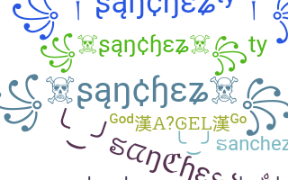 Bijnaam - Sanchez