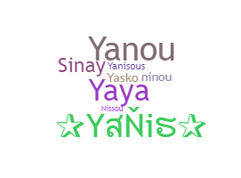 Bijnaam - Yanis