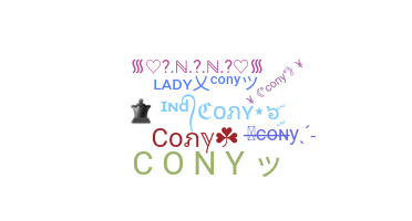 Bijnaam - Cony