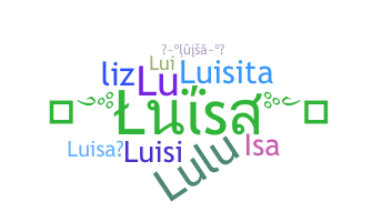 Bijnaam - Luisa