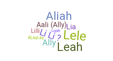 Bijnaam - Aaliyah
