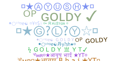 Bijnaam - Goldy